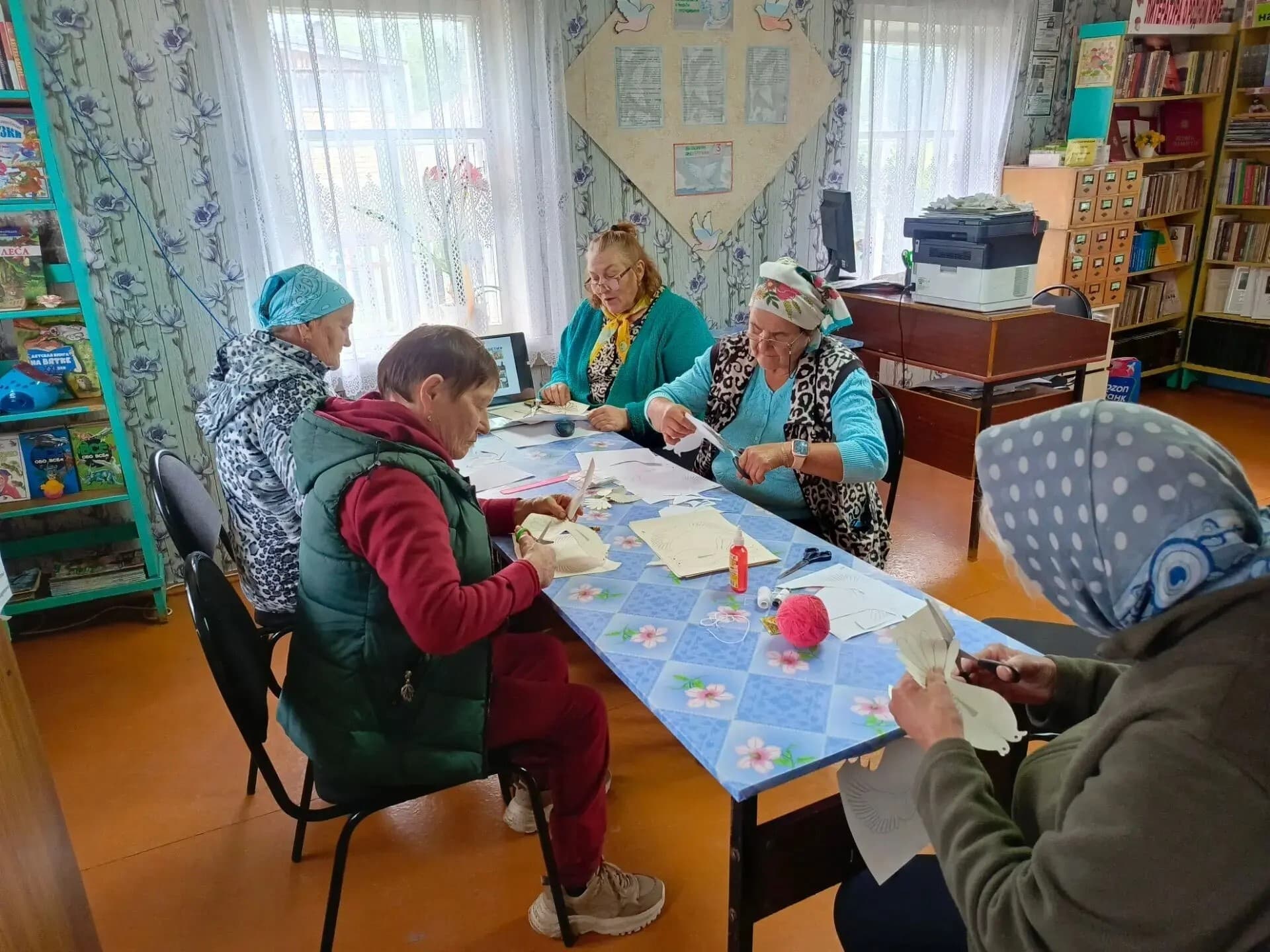 В Арыкском поселении прошла акция «Голубь мира»