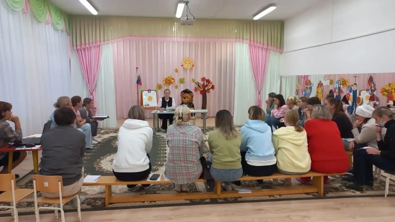 В детском саду прошло первое родительское собрание в новом учебном году