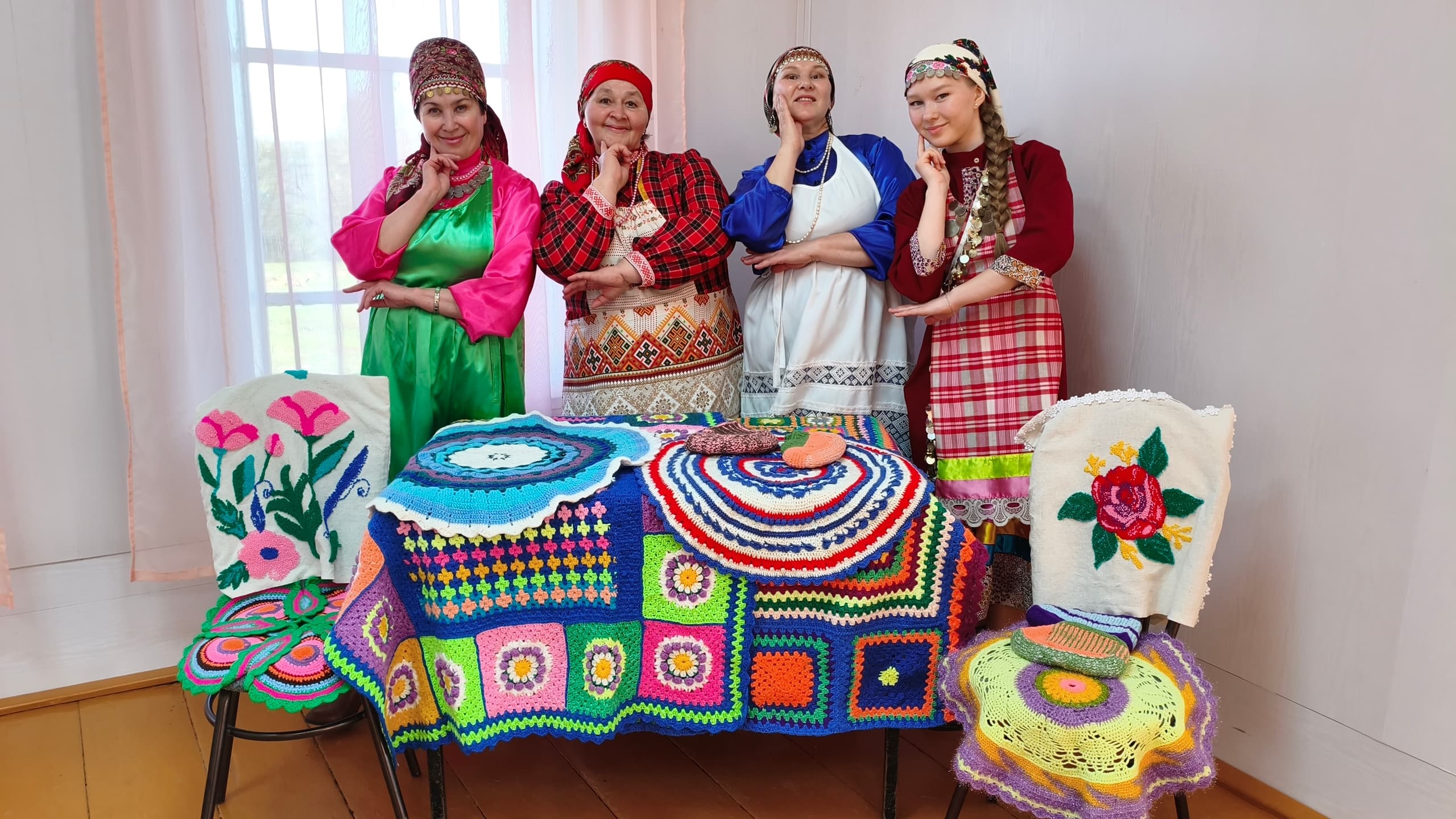Выставка работ Татьяны Кузнецовой «Уют по-удмуртски» в Доме культуры