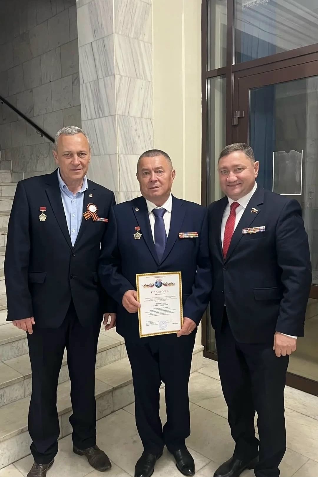 Накип Гизатуллин удостоен Почетной грамоты «Боевого братства»