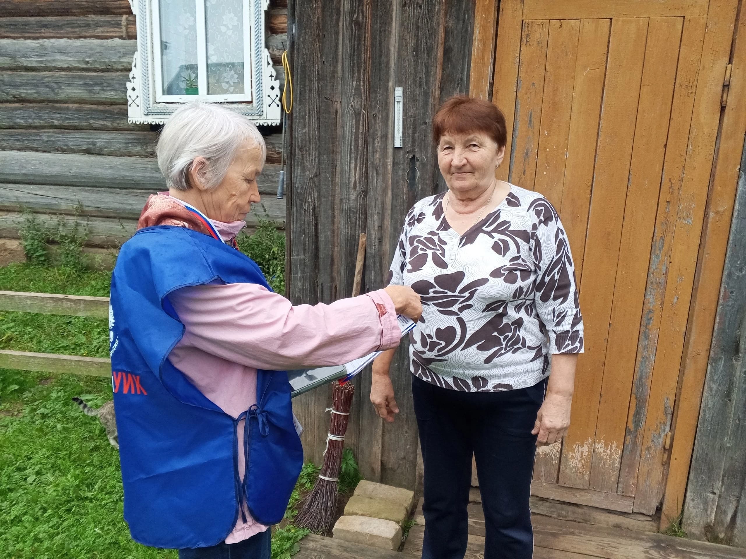 Жители Большой Шабанки активно участвуют в выборах