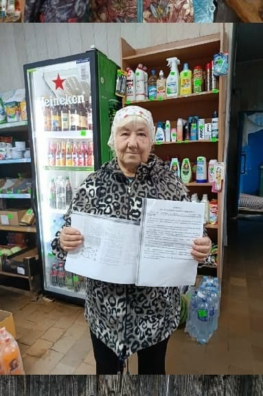Раздача буклетов по противодействию терроризму и безопасности при обнаружении БПЛА