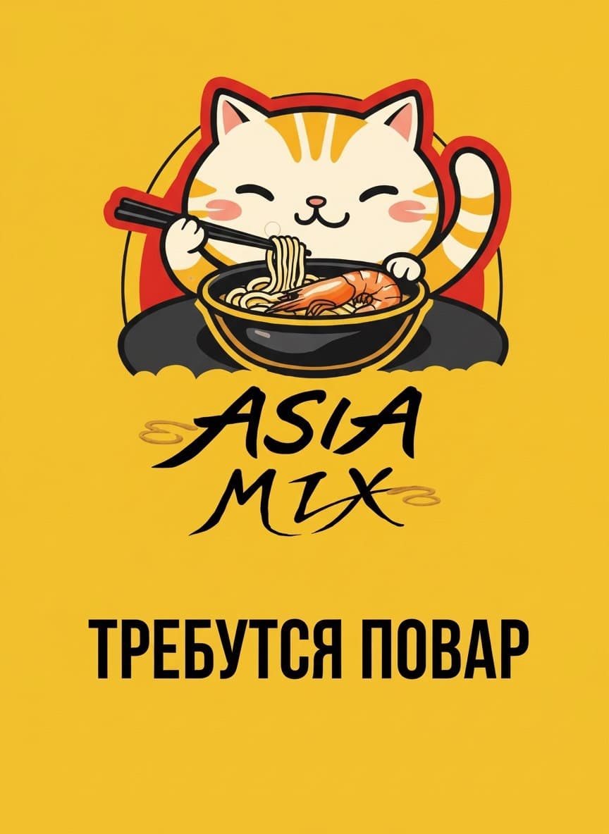 В кафе требуется повар