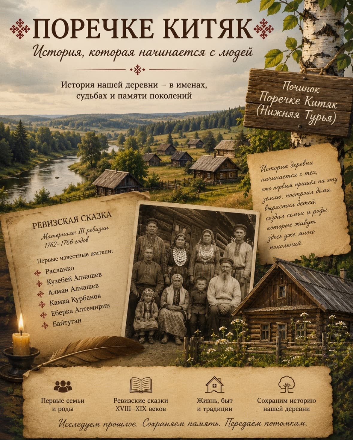Поречке Китяк: история, которая начинается с людей